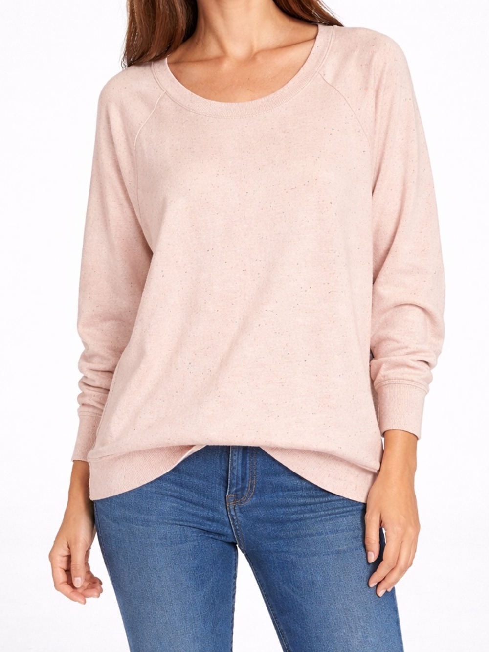 Talbots Dusty Pink Scoop Neck Sweater